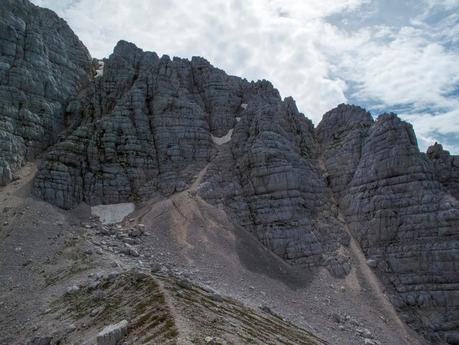 FORONON DEL BUINZ e il canalone de Lis Sieris