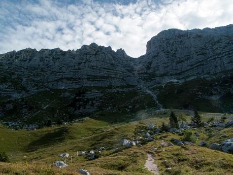 FORONON DEL BUINZ e il canalone de Lis Sieris