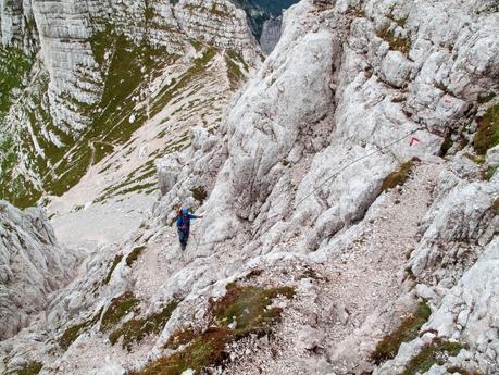 FORONON DEL BUINZ e il canalone de Lis Sieris