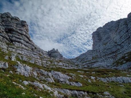 FORONON DEL BUINZ e il canalone de Lis Sieris