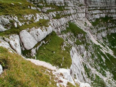 FORONON DEL BUINZ e il canalone de Lis Sieris