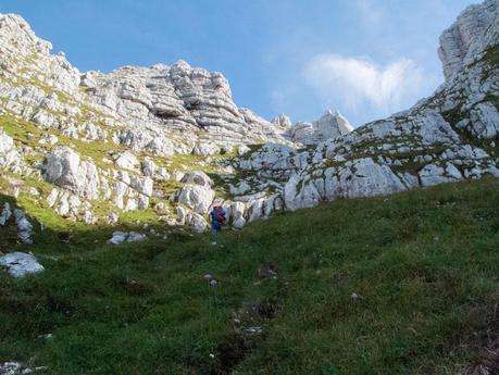 FORONON DEL BUINZ e il canalone de Lis Sieris