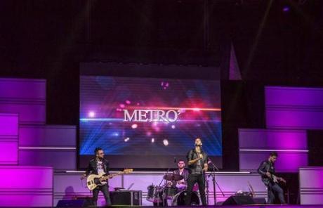 I Metro' allo Stadio Fattori de L Aquila per la Partita nel cuore il 10-09-2014