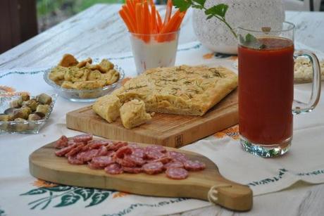 Li coccolo con la focaccia al rosmarino