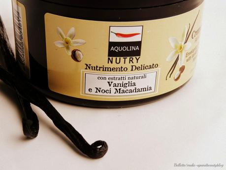 Aquolina Nutry - Vaniglia e noci di Macadamia per un benessere avvolgente!