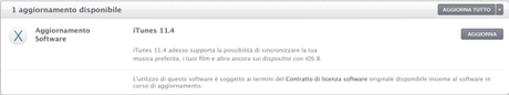 Apple aggiorna iTunes 11