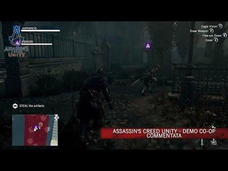 Assassin’s Creed Unity: pubblicato il video della demo co-op commentata