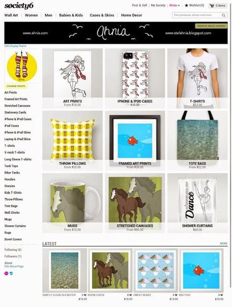 grafica - promo shop society6