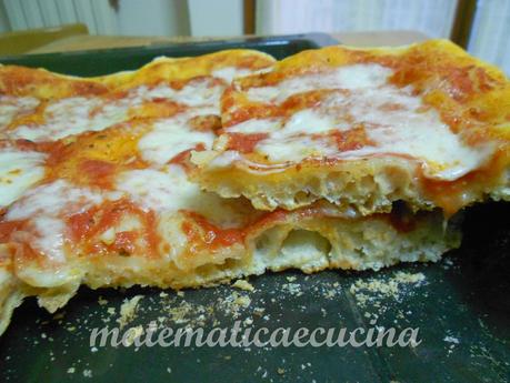 Pizza Napoletana con Lievito Madre- otto, dieci ore di lievitazione, cottura in teglia