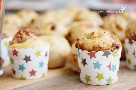 Muffin di pizza senatore cappelli e lievito madre secco