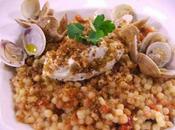 Fregola vongole pomodori secchi.