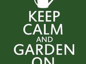 Keep calm garden