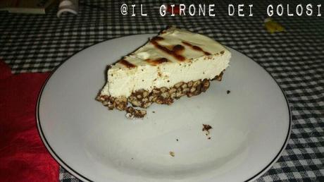 Cheesecake al Riso Soffiato e Cioccolato Bianco