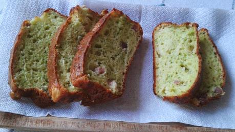 PLUM CAKE SALATO ZUCCHINE e SPECK