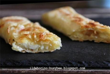 Al Contadino non Far Sapere -Involtini di Pasta Fillo (Fatta in Casa) con Formaggio e Pere or Pear and Cheese Parcels in Homemade Filo Pastry