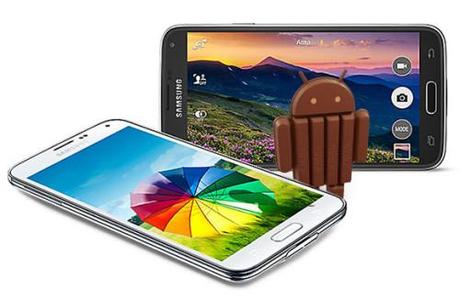 android 4.4.4 Kitkat su samsung galaxy s5, galaxy note 3 e galaxy s4