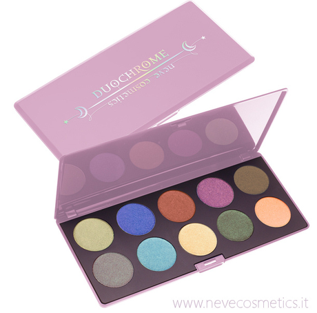 Neve Cosmetics, Palette Duochrome - Preview