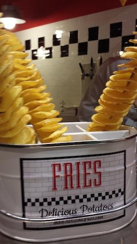 patate fritte fries a Roma 