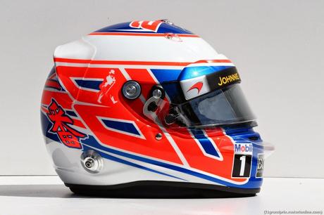 Arai GP-6 J.Button 2014 by Uffedesigns