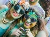 Holi dance festival, lancio colori alle Cascine