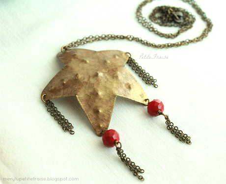 Seastar necklace - The making of