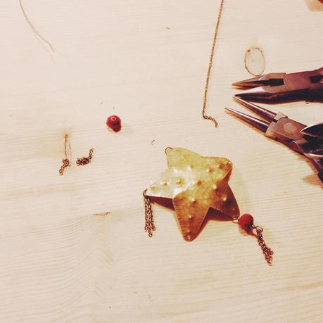 Seastar necklace - The making of