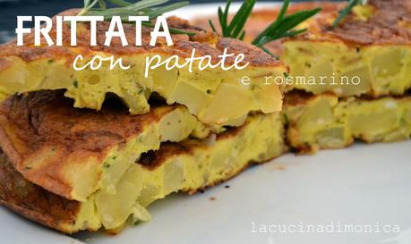 FRITTATA CON PATATE E ROSMARINO