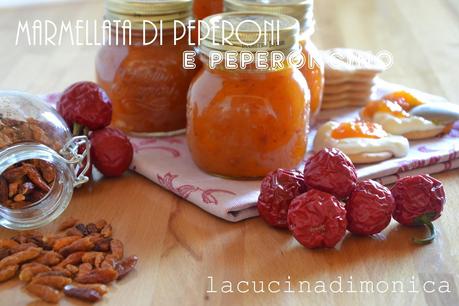 MARMELLATA DI PEPERONI E PEPERONCINO