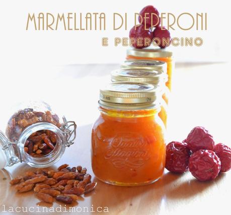 MARMELLATA DI PEPERONI E PEPERONCINO