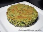 Tortino di miglio e zucchine (vegetariana)