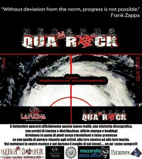 Nasce una nuova realta', arriva la Qua  Rock Records!