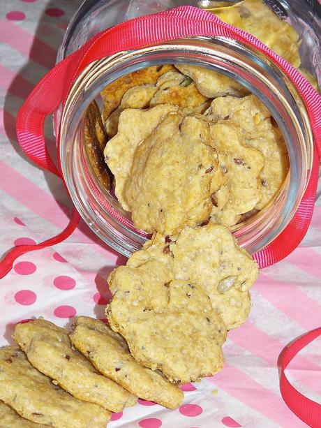 Veg-frollini alla cannella e semini croccanti