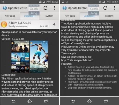Sony Album 600x528 Sony Album si aggiorna implementando due novità applicazioni  sony album sony applicazioni Android 
