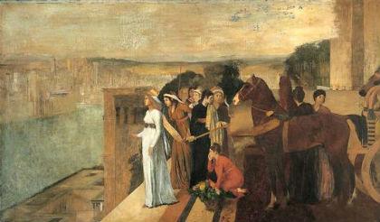 Semiramide alla costruzione di Babilonia di E. Degas