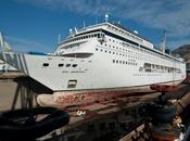 Palermo/ Fincantieri: Programma “Rinascimento”. giornalisti tutto mondo assistono all’allungamento Armonia