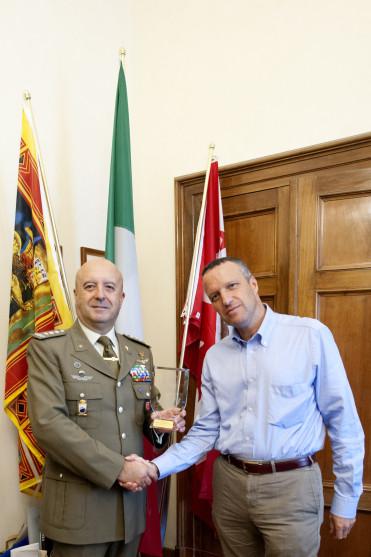 Verona/ COMFOTER. Il Saluto del Generale Bernardini alle massime autorità scaligere e militari