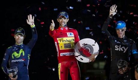 La Vuelta a Espana 2014 è di Contador, a Malori la crono finale