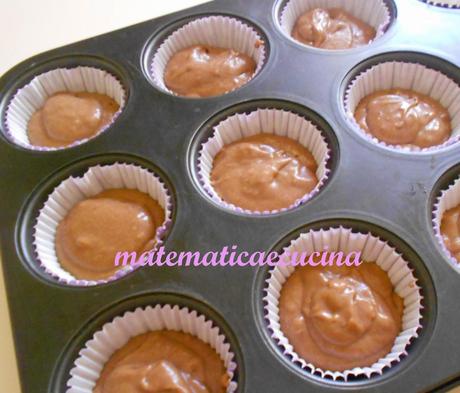 Cupcakes con Cacao e Banane