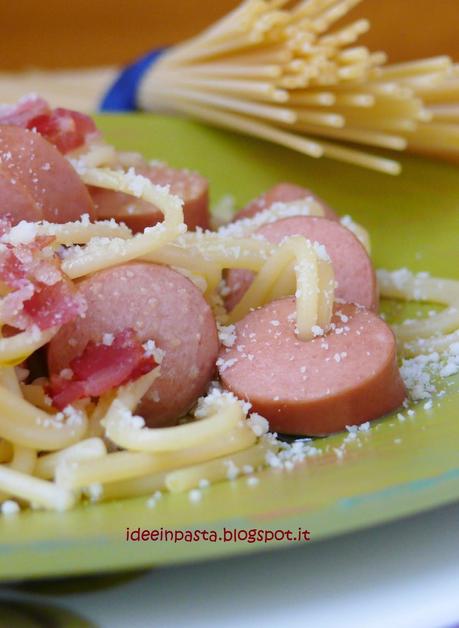 Spaghetti con i Würstel “Amore della Zia”