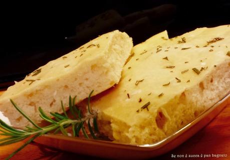 Focaccia genovese con lievito madre