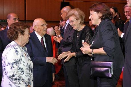 Giorgio Napolitano - Roma Fiction Festival 2014