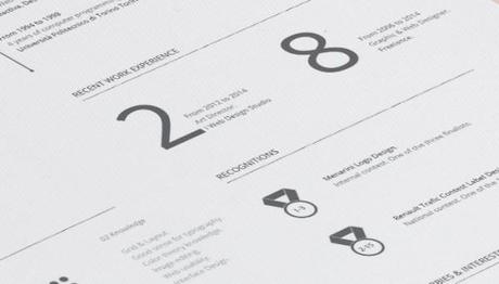 curriculum vitae template