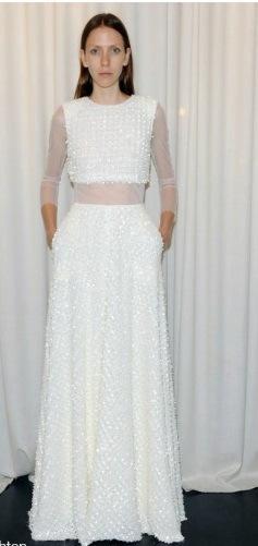 abito da sposa pizzo due pezzi 2