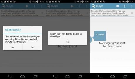 flippr 600x355 Flippr: come avere sempre i widget a portata di swipe applicazioni  play store google play store 