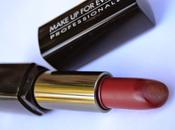 Makeup Forever Rossetto Rouge Artist Intense (satin bordeaux red) Swatches