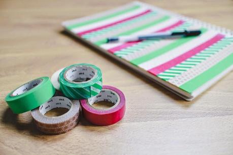 Quaderno+washi tape [Idee&DIY]