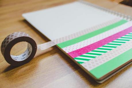 Quaderno+washi tape [Idee&DIY]