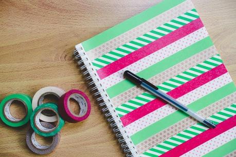 Quaderno+washi tape [Idee&DIY]