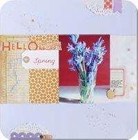 11-cafe-creativo - big shot- scrapbooking - pagina scrap layout spring