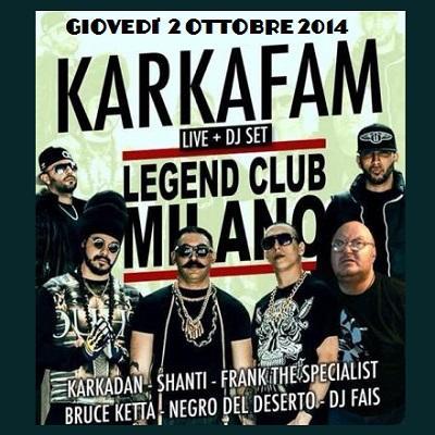 Karkafam: la crew ideata da Karkadan live a Milano